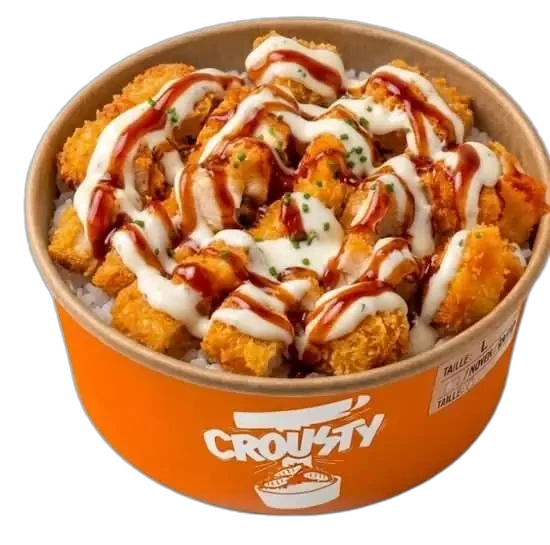 Bol Crousty Sauce Blanche — T'Crousty Périgueux